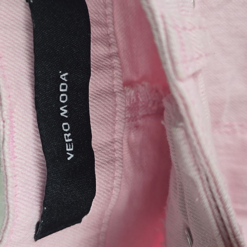 Vero Moda Hot Seven NW Hot Pants Shorts Pink Size Small NWOT - Picture 10 of 14